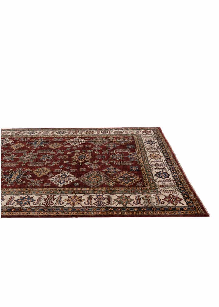 7' 3 x 10' 3 Hand Knotted Kazak Rug