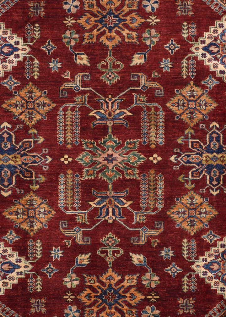 7' 3 x 10' 3 Hand Knotted Kazak Rug