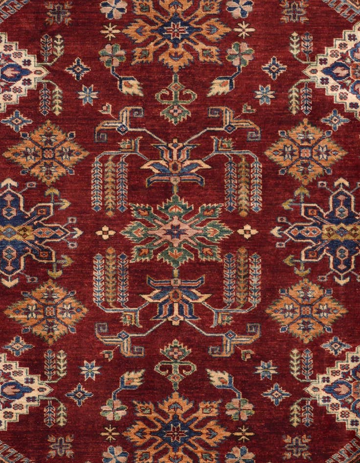 Detail image of 7' 3 x 10' 3 Hand Knotted Kazak Rug