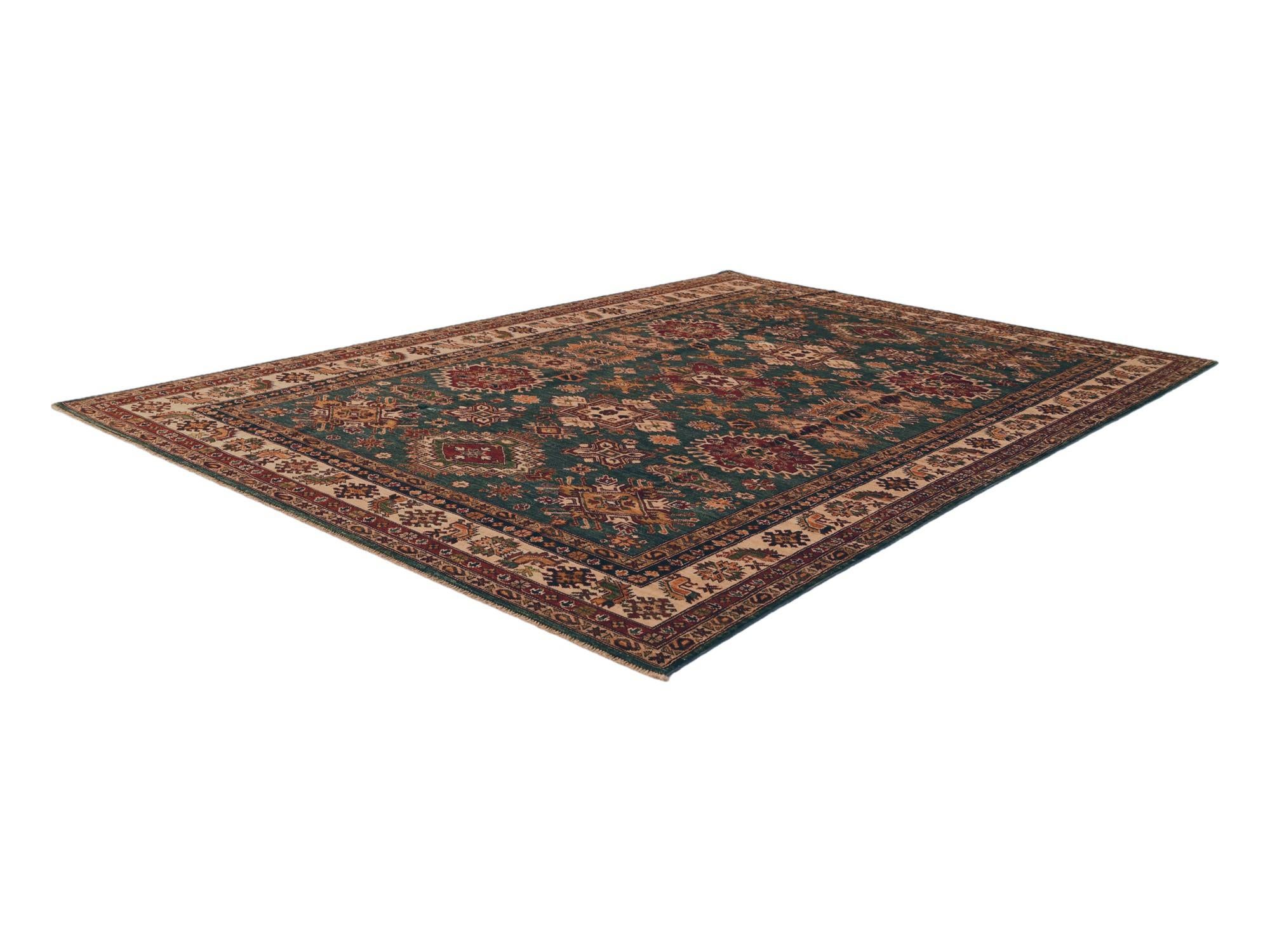 7' 1 x 10' Hand Knotted Kazak Rug