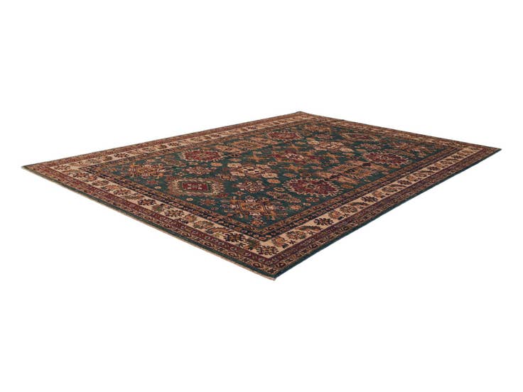 Detail image of 7' 1 x 10' Hand Knotted Kazak Rug