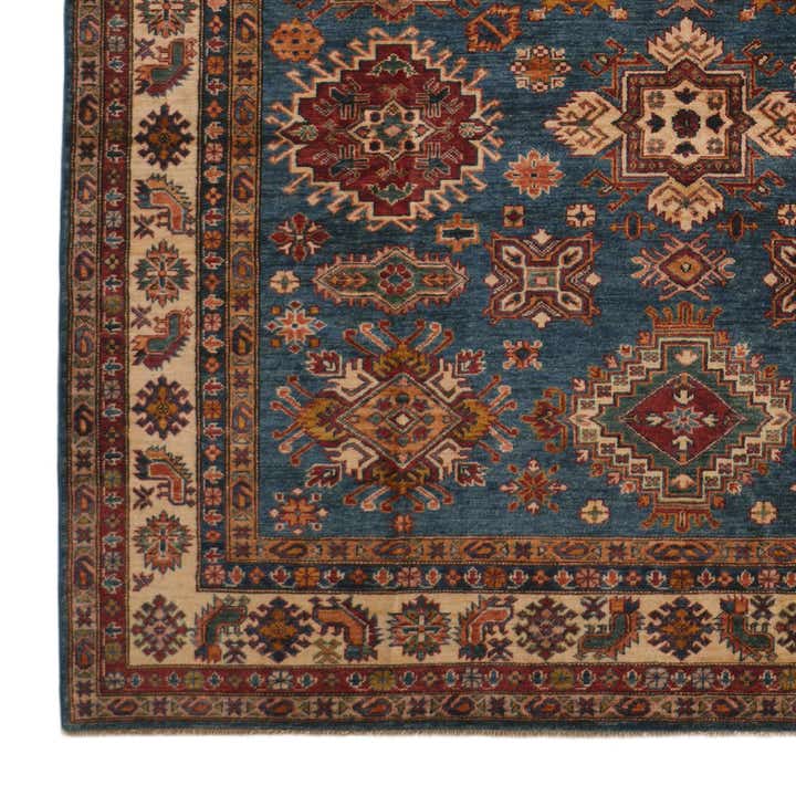 7' 1 x 10' Hand Knotted Kazak Rug