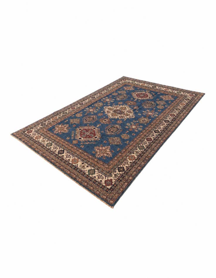 Detail image of 6' 9 x 9' 11 Hand Knotted Kazak Rug