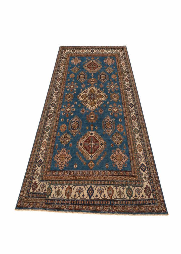 6' 9 x 9' 11 Hand Knotted Kazak Rug