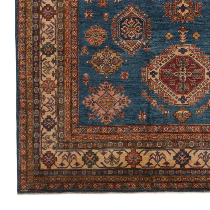Detail image of 6' 9 x 9' 11 Hand Knotted Kazak Rug