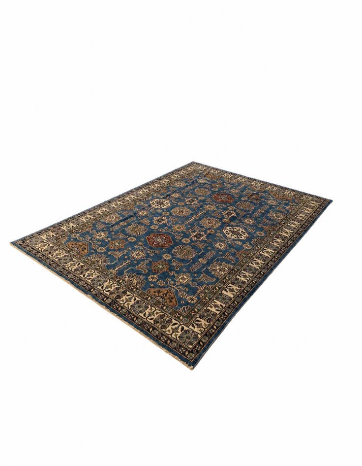 Detail image of 7' 1 x 9' 11 Hand Knotted Kazak Rug