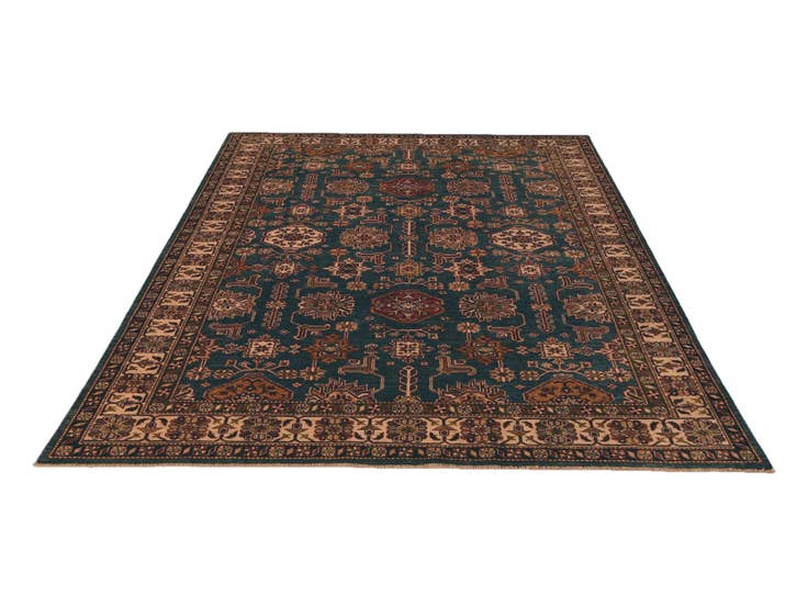 Detail image of 7' 1 x 9' 11 Hand Knotted Kazak Rug