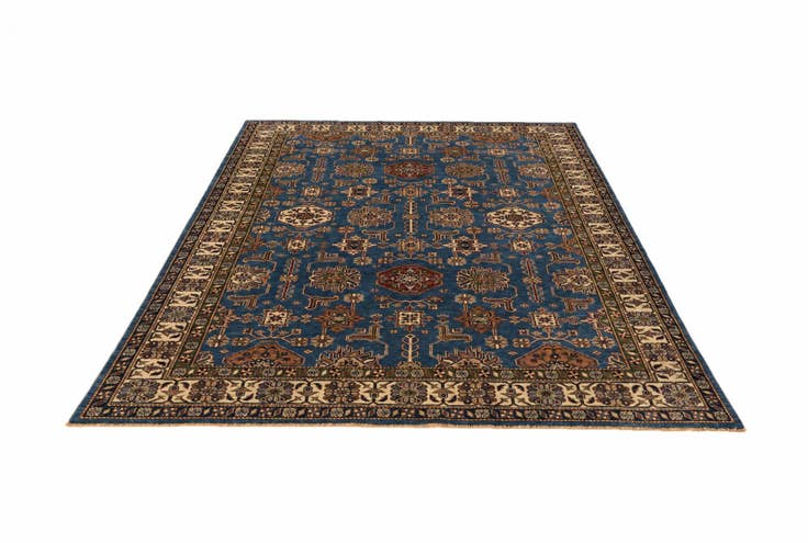 Detail image of 7' 1 x 9' 11 Hand Knotted Kazak Rug
