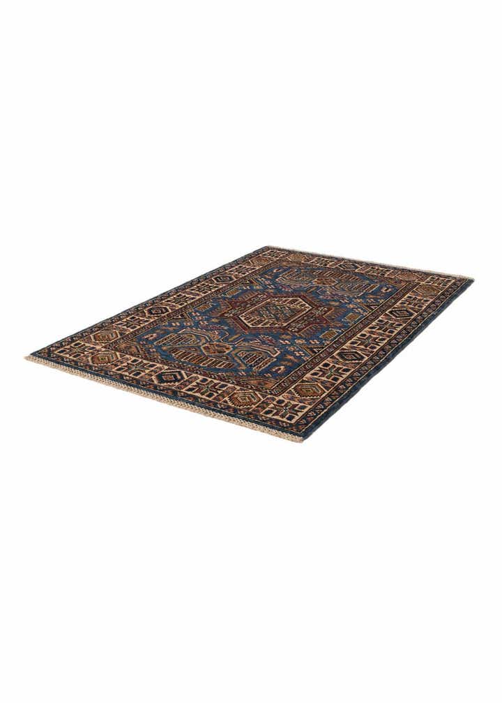 2' 9 x 4' Hand Knotted Kazak Rug