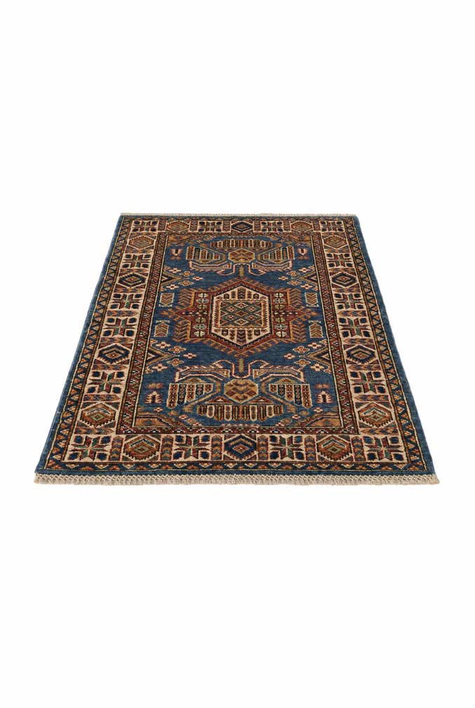 2' 8 x 3' 10 Hand Knotted Kazak Rug