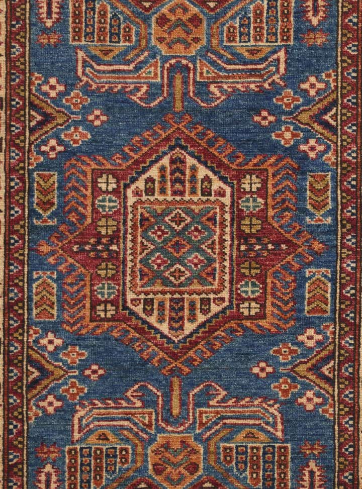 2' 8 x 3' 10 Hand Knotted Kazak Rug