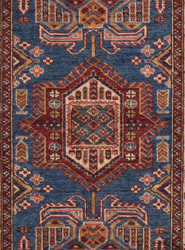 2' 8 x 3' 11 Hand Knotted Kazak Rug