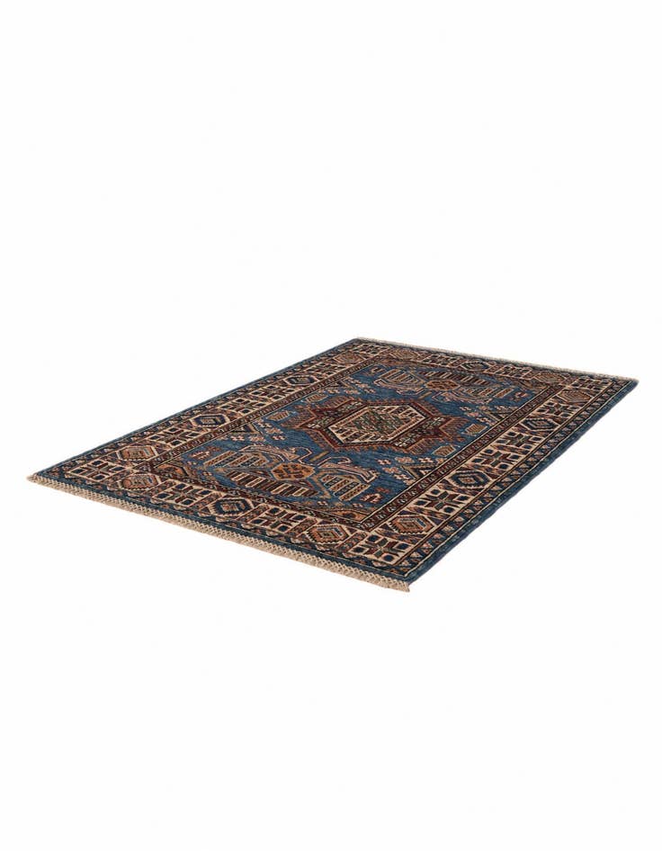 Detail image of 2' 7 x 3' 11 Hand Knotted Kazak Rug