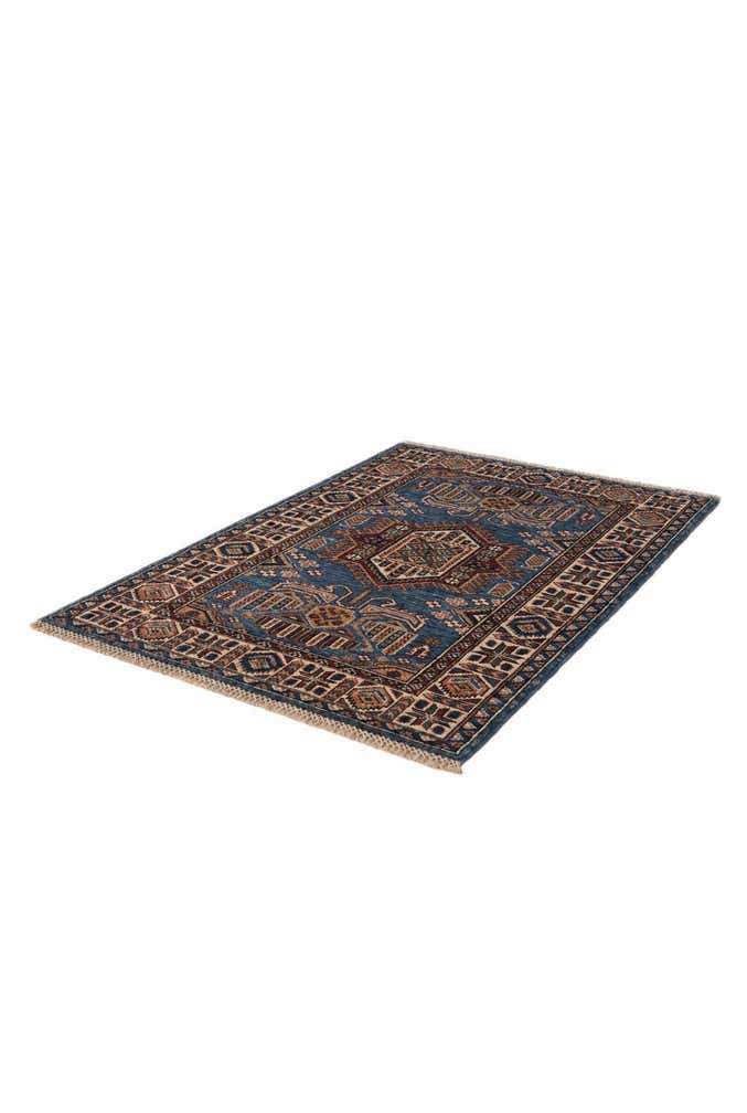 2' 7 x 3' 11 Hand Knotted Kazak Rug