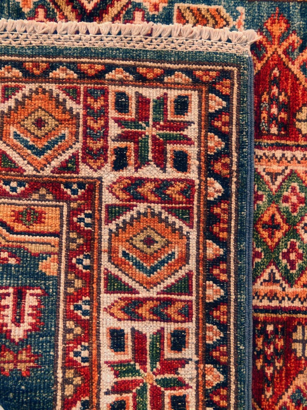 80cm x 120cm Hand Knotted Kazak Rug