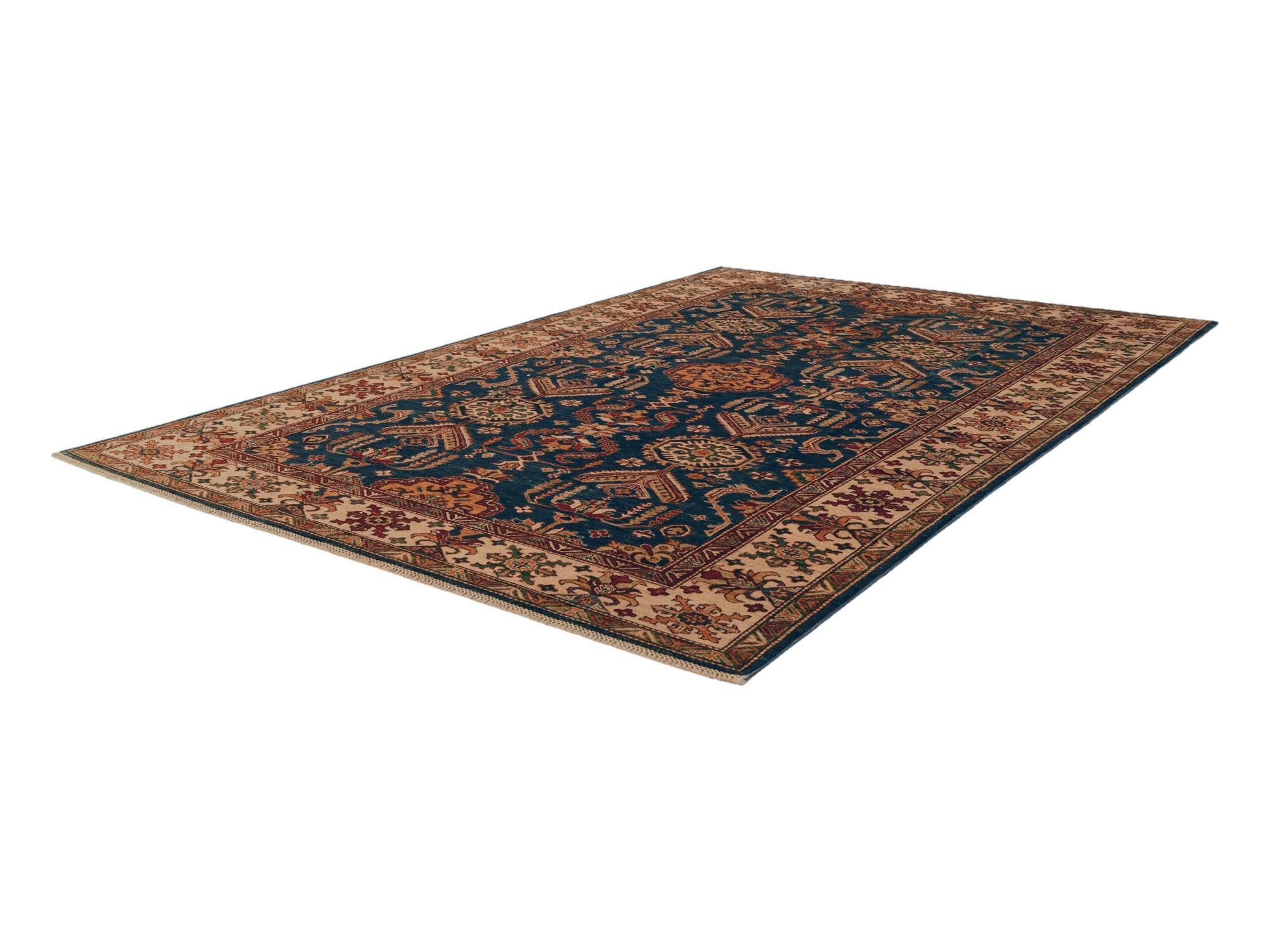 6' 9 x 9' 9 Hand Knotted Kazak Rug