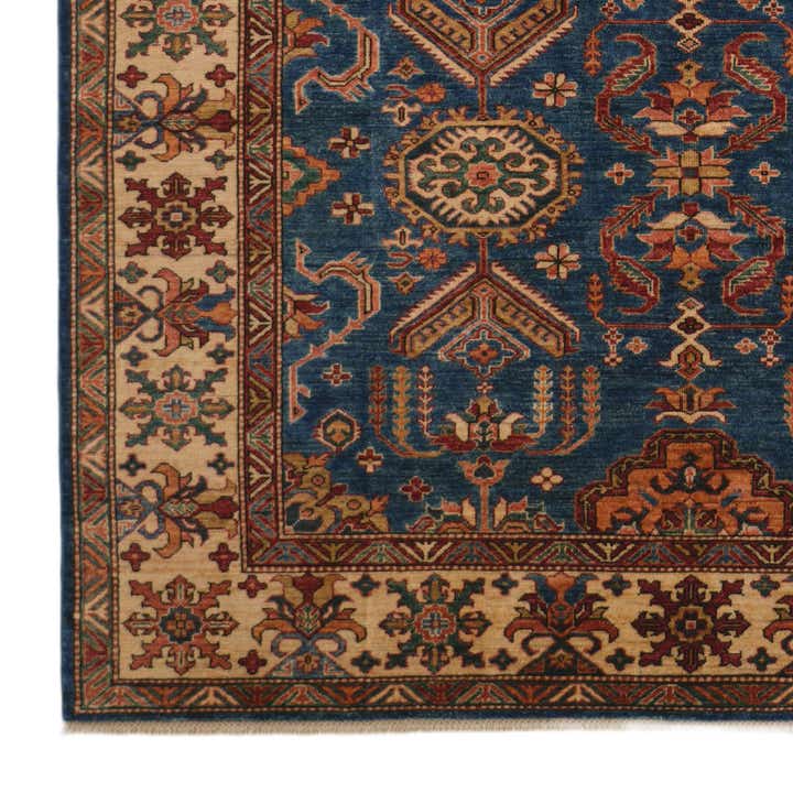 6' 9 x 9' 9 Hand Knotted Kazak Rug