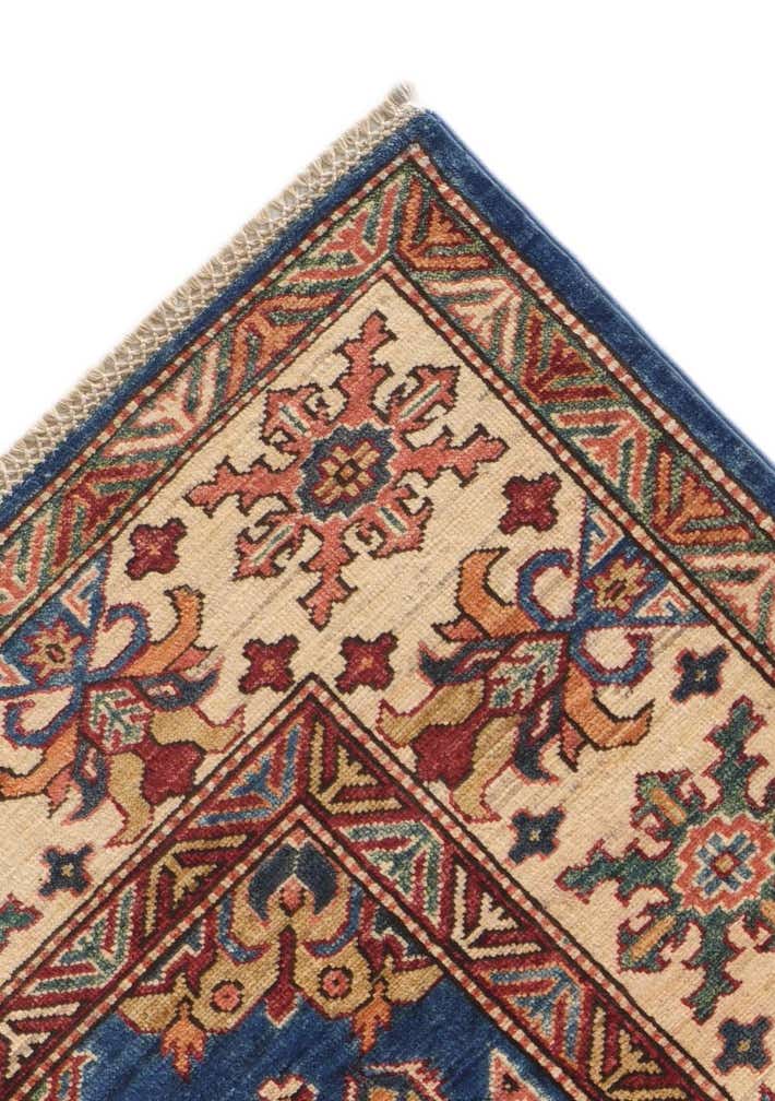 6' 9 x 9' 9 Hand Knotted Kazak Rug