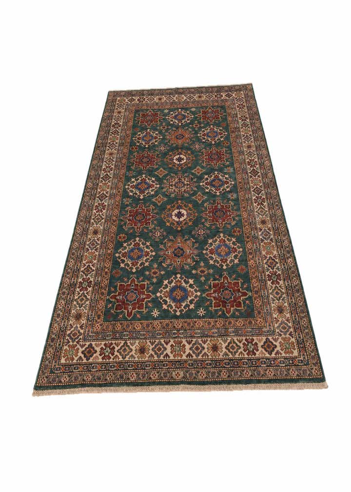 6' 2 x 8' 9 Hand Knotted Kazak Rug