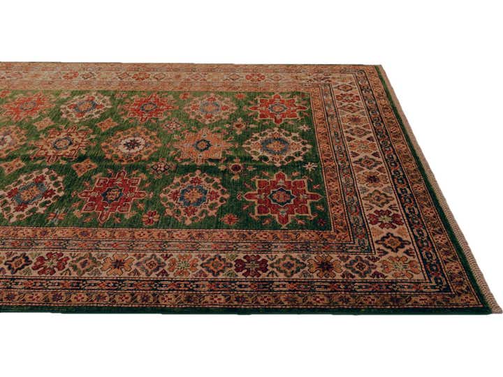 6' 2 x 8' 8 Hand Knotted Kazak Rug