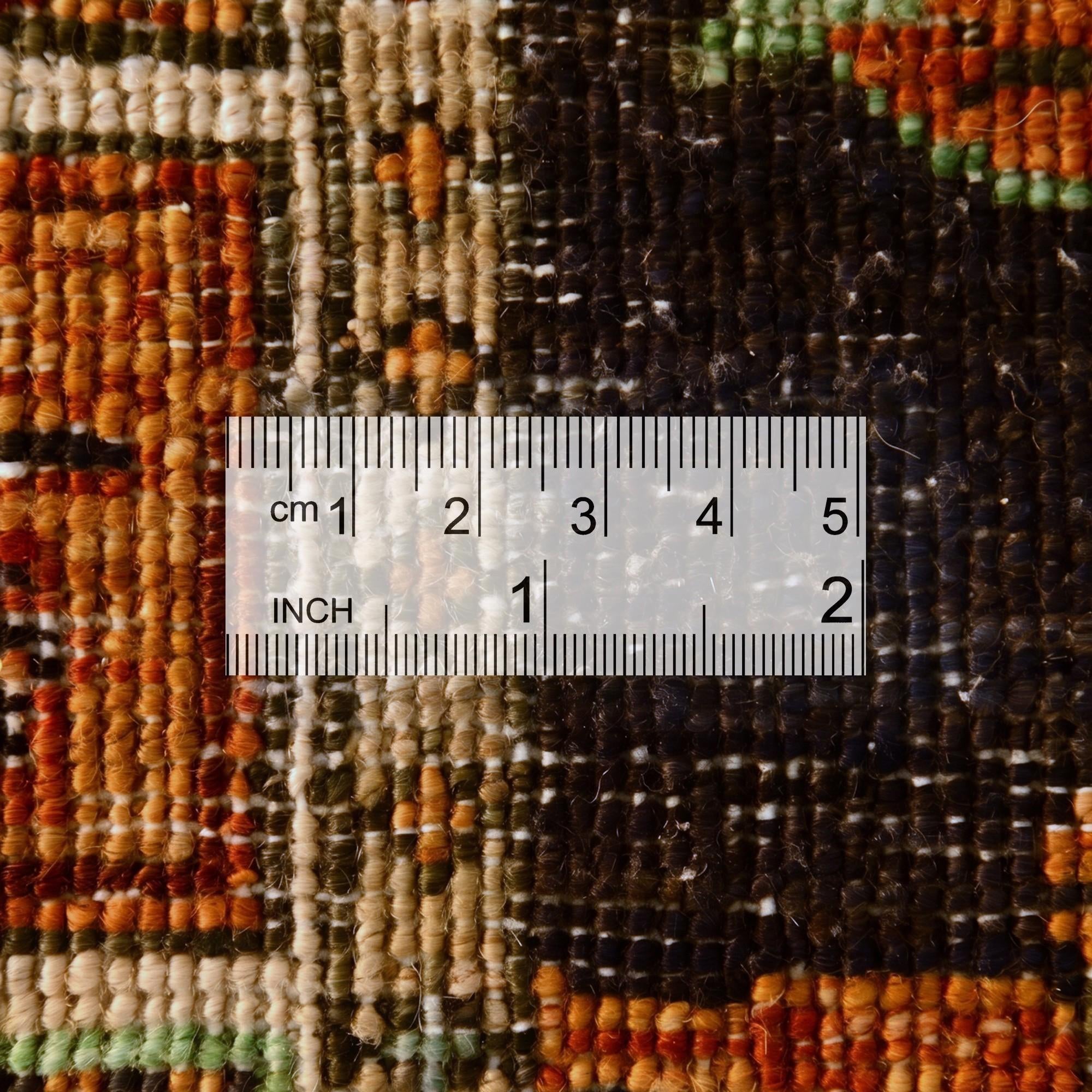 4' 2 x 6' 3 Hand Knotted Kazak Rug