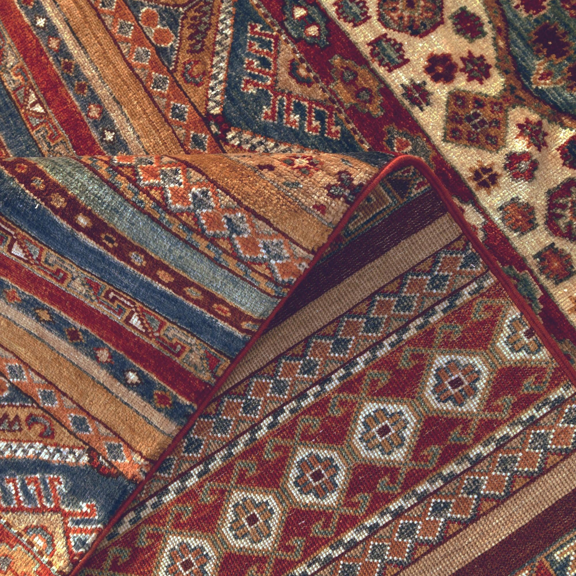 8' 5 x 9' 10 Hand Knotted Kazak Rug