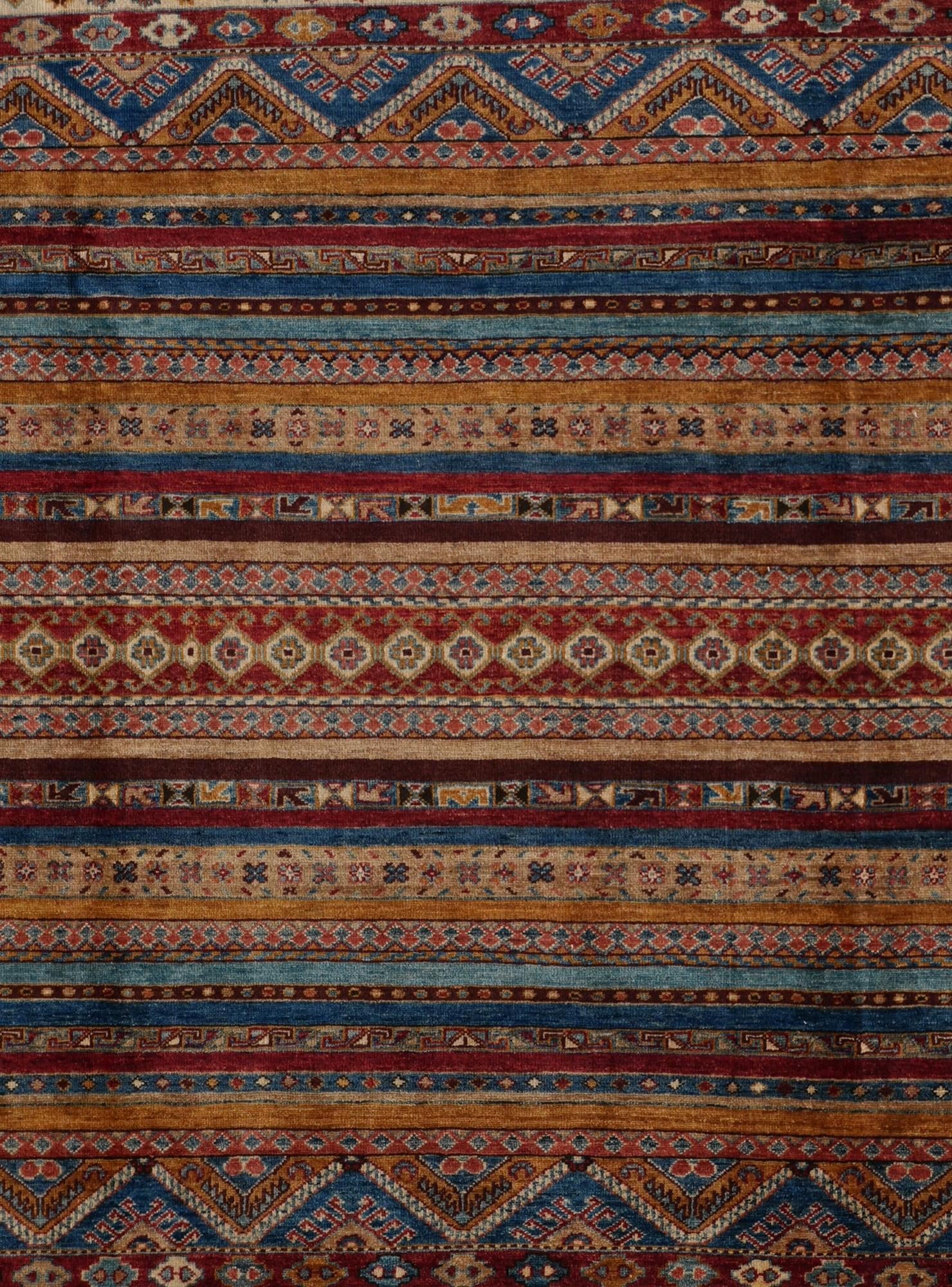 8' 5 x 9' 10 Hand Knotted Kazak Rug
