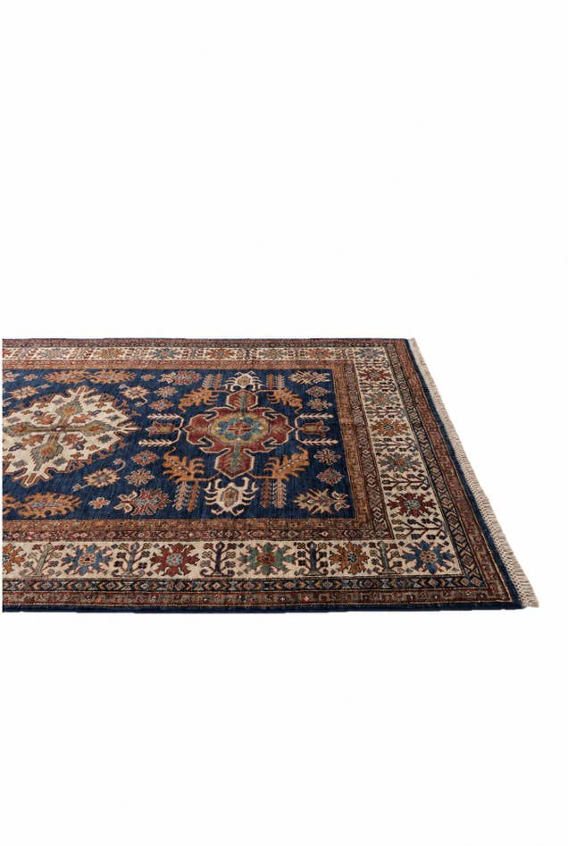 Detail image of 5' 10 x 8' 7 Hand Knotted Kazak Rug