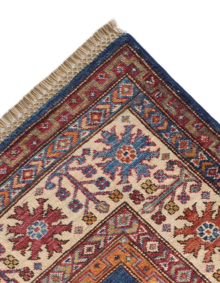Detail image of 5' 10 x 8' 7 Hand Knotted Kazak Rug