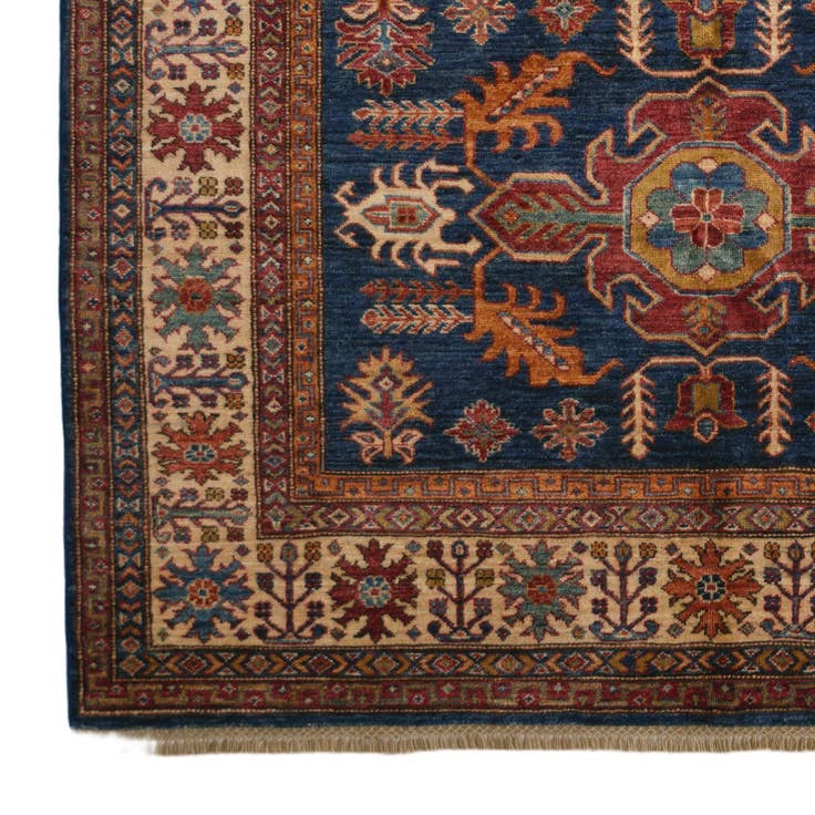Detail image of 5' 10 x 8' 7 Hand Knotted Kazak Rug