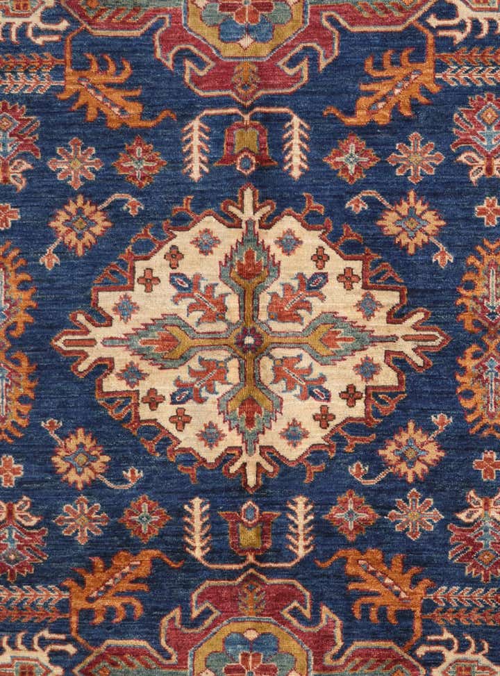 5' 10 x 8' 7 Hand Knotted Kazak Rug