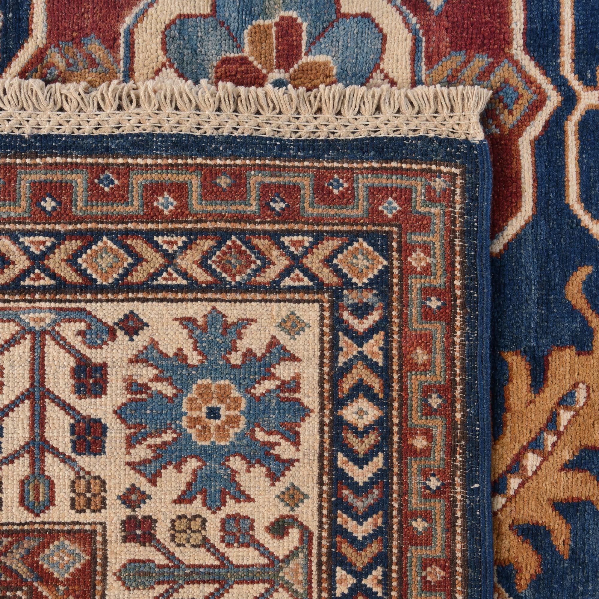 175cm x 260cm Hand Knotted Kazak Rug