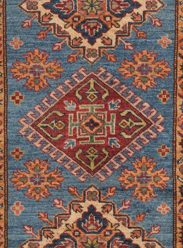 2' 9 x 4' 3 Hand Knotted Kazak Rug