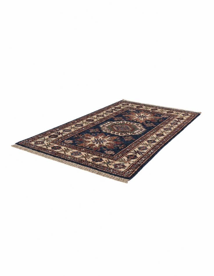 Detail image of 2' 7 x 4' 5 Hand Knotted Kazak Rug