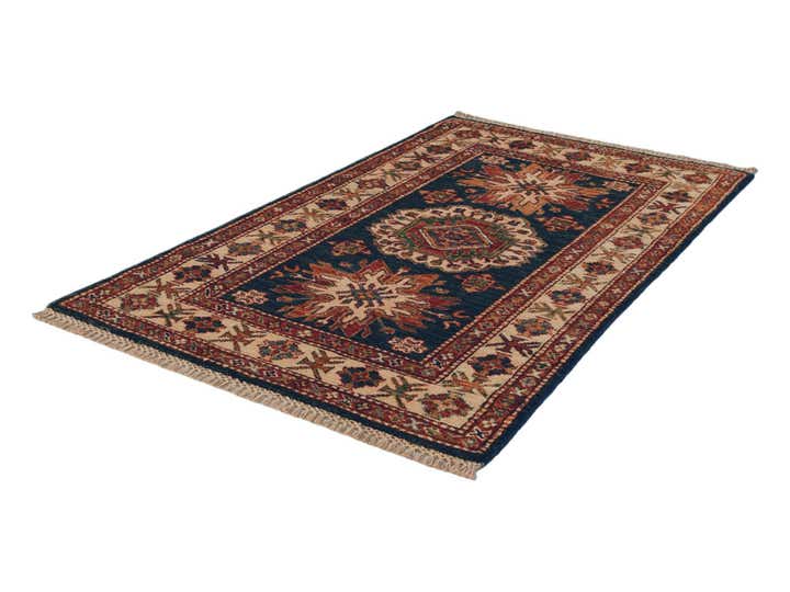 2' 7 x 4' 5 Hand Knotted Kazak Rug