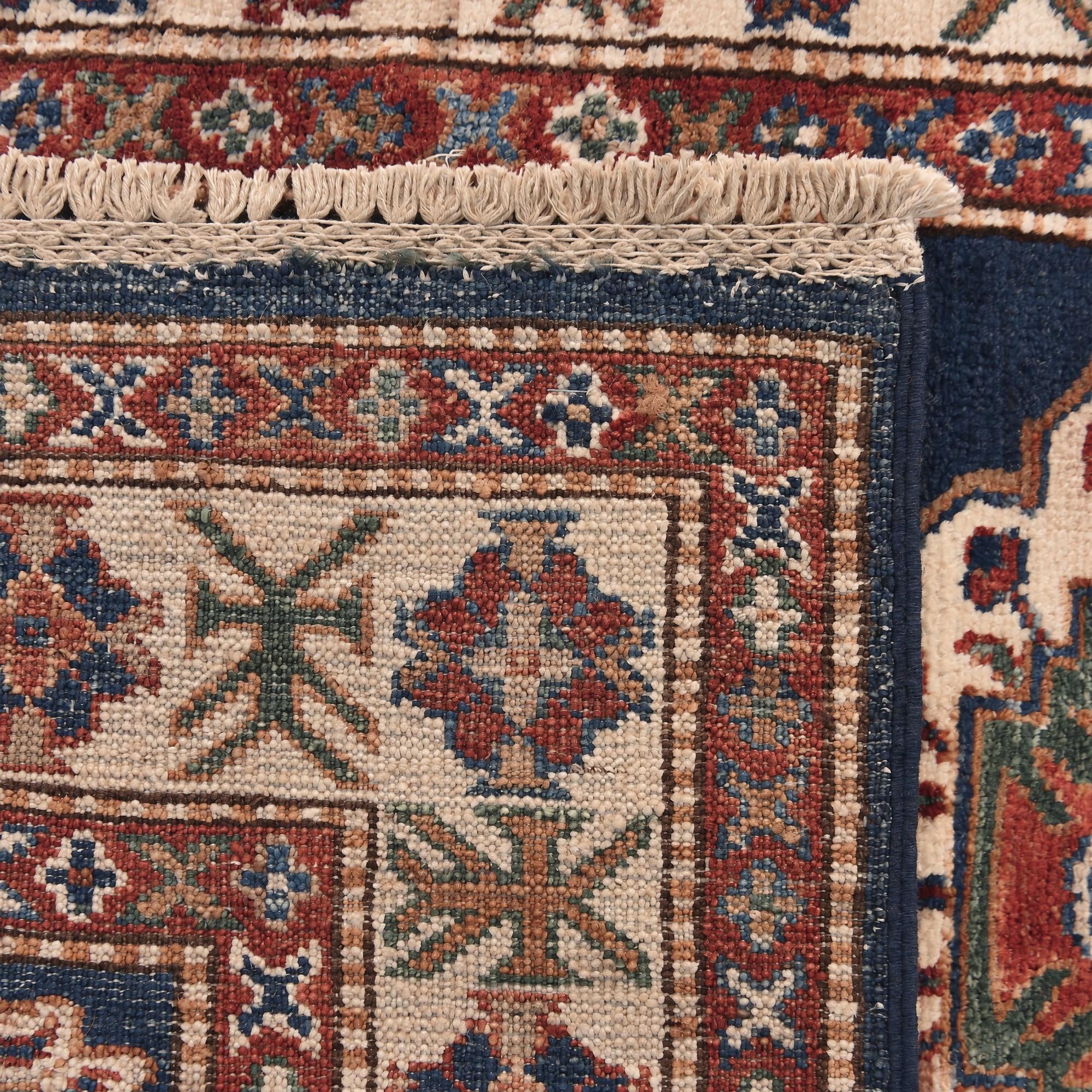 80cm x 135cm Hand Knotted Kazak Rug