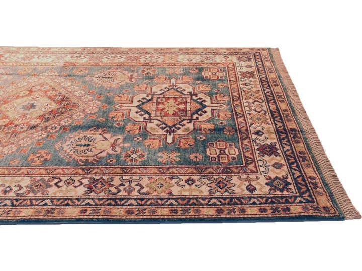 4' x 5' 10 Hand Knotted Kazak Rug