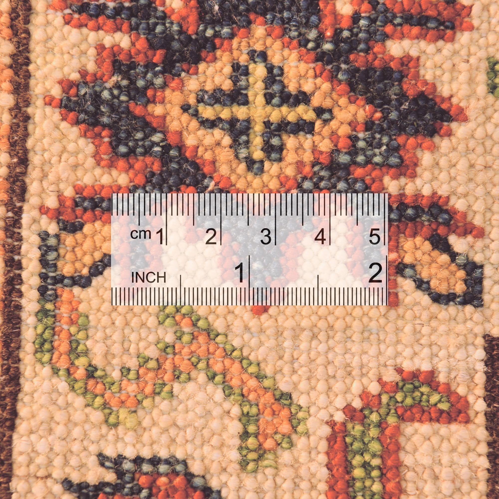 Detail image 9 of 10: 4' x 5' 10 Hand Knotted Kazak Rug