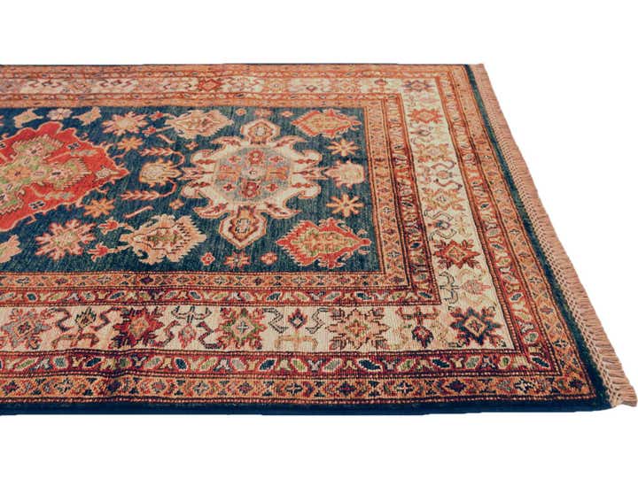 4' x 6' Hand Knotted Kazak Rug