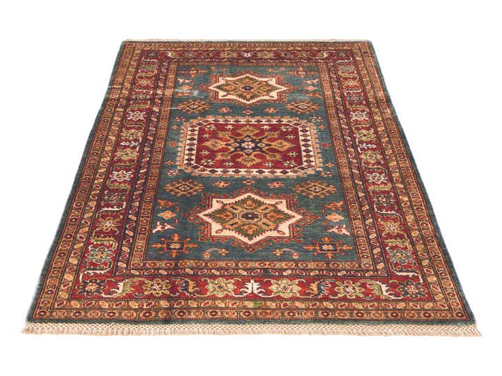 3' 11 x 6' 2 Hand Knotted Kazak Rug