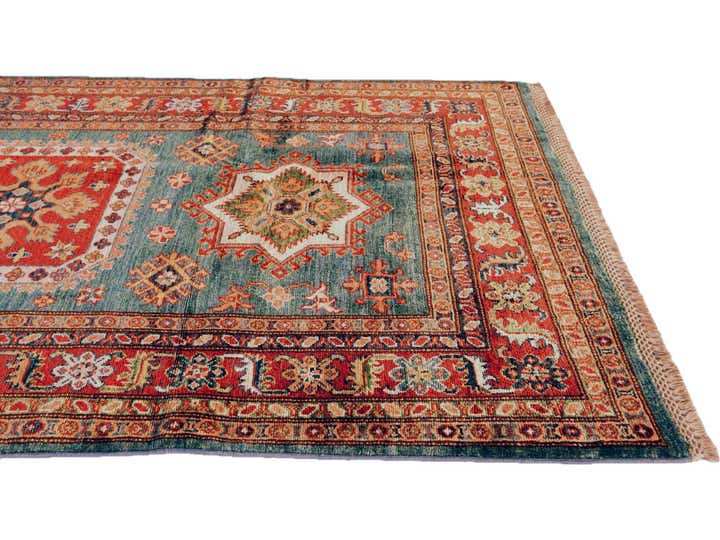 3' 11 x 6' 2 Hand Knotted Kazak Rug