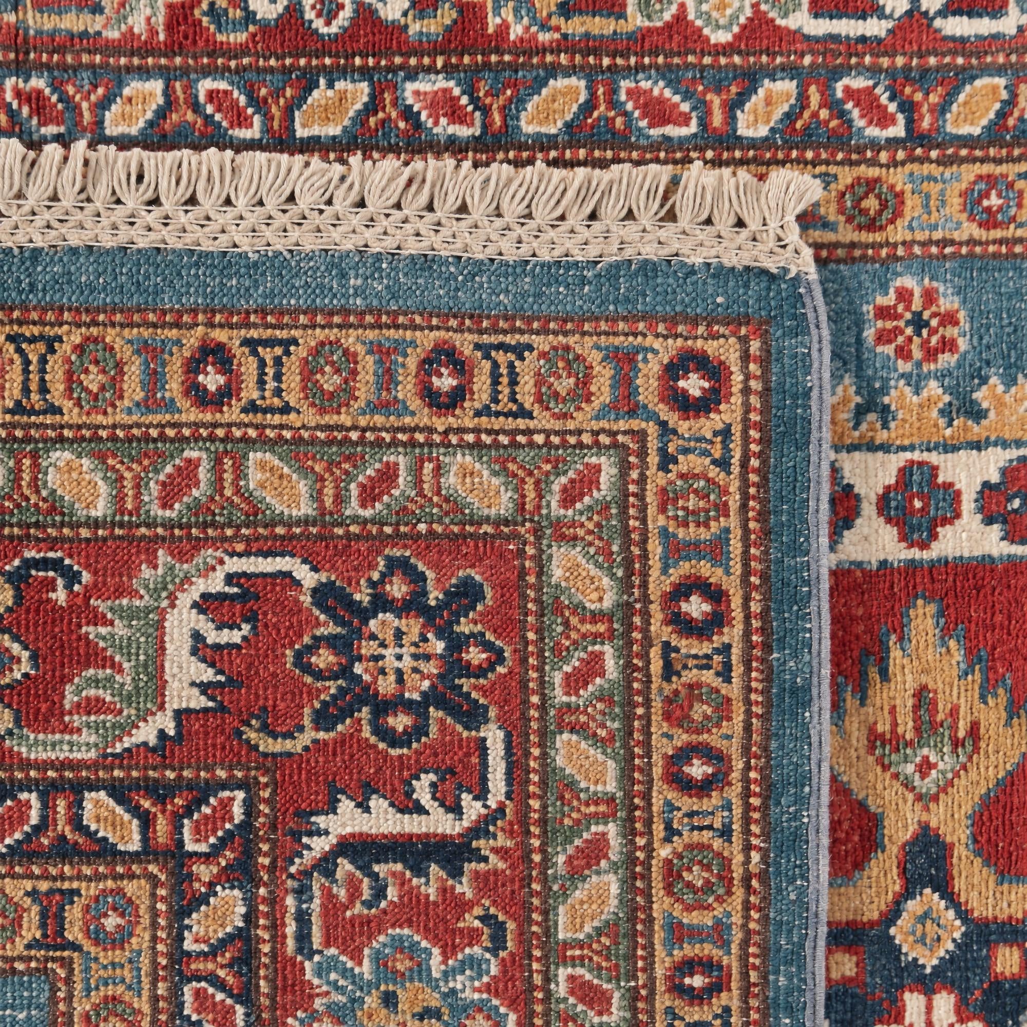 120cm x 190cm Handgeknüpft Kazak Teppich