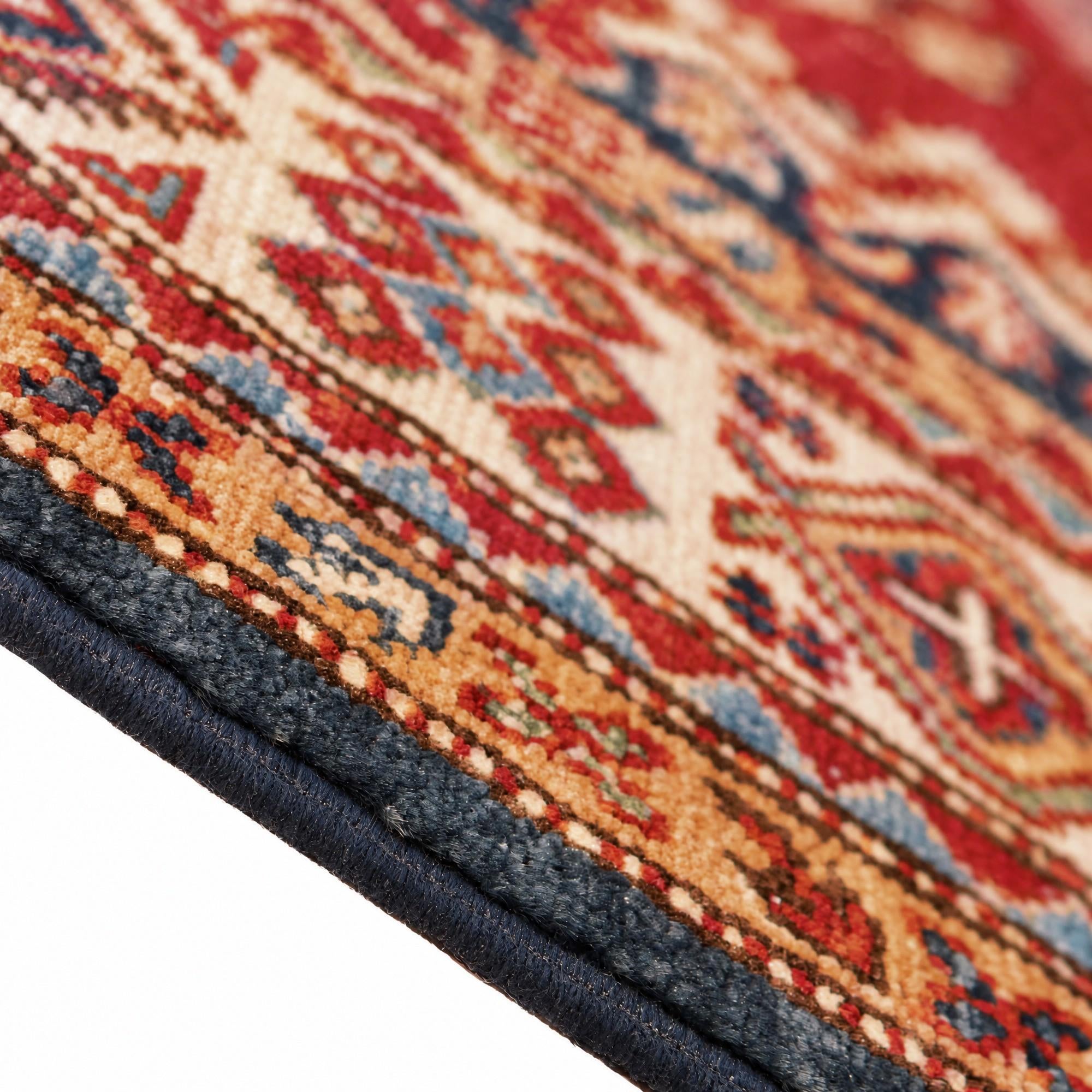 5' 1 x 6' 11 Hand Knotted Kazak Rug