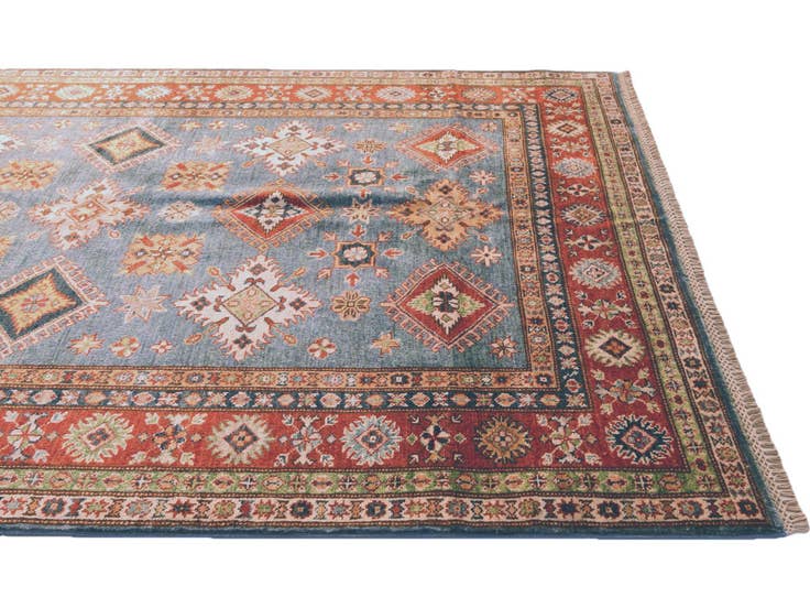 Detail image of 5' 1 x 7' 2 Hand Knotted Kazak Rug