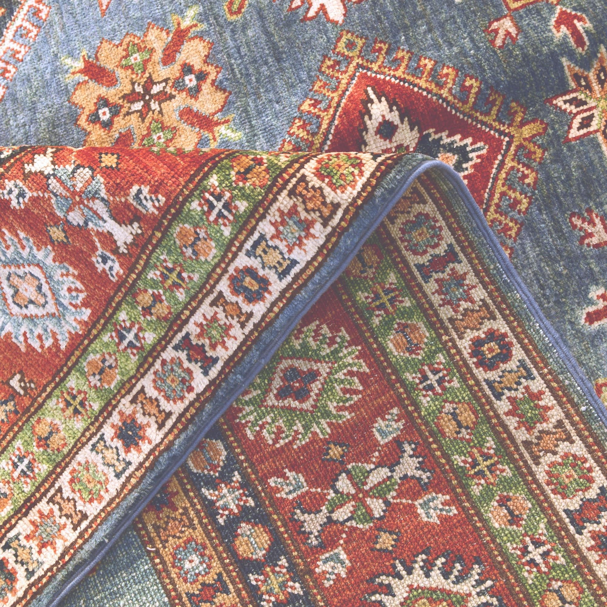 5' 1 x 7' 2 Hand Knotted Kazak Rug