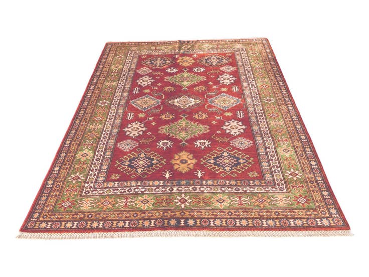 Detail image of 5' x 7' 5 Hand Knotted Kazak Rug