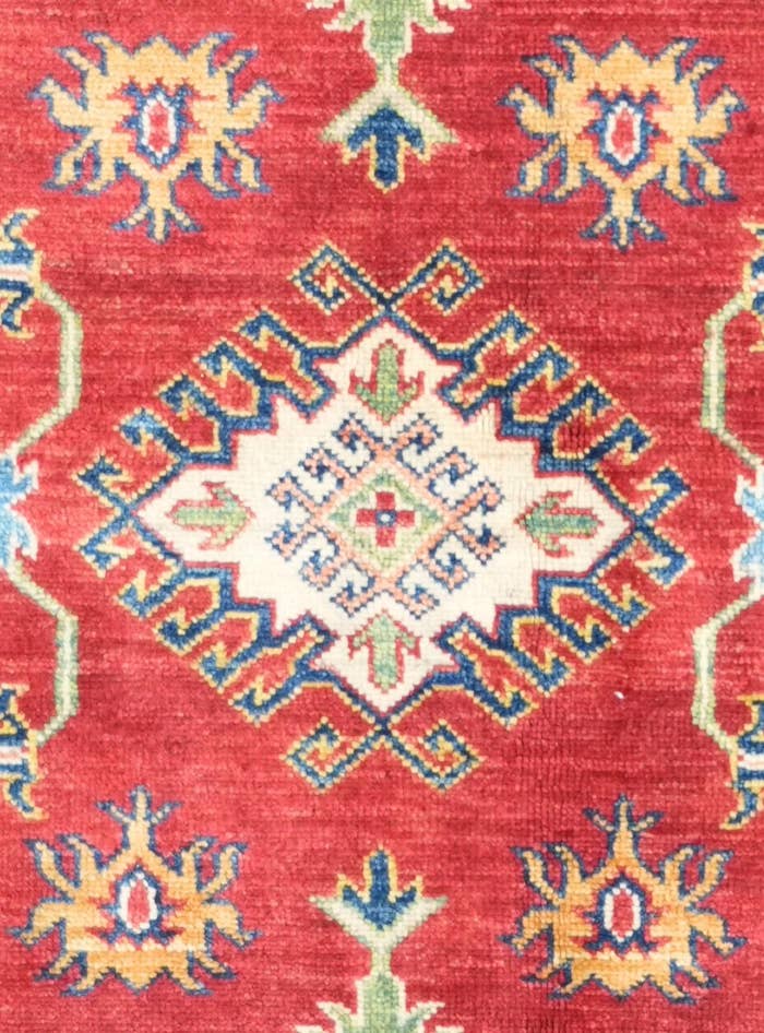 Detail image of 5' x 7' 5 Hand Knotted Kazak Rug