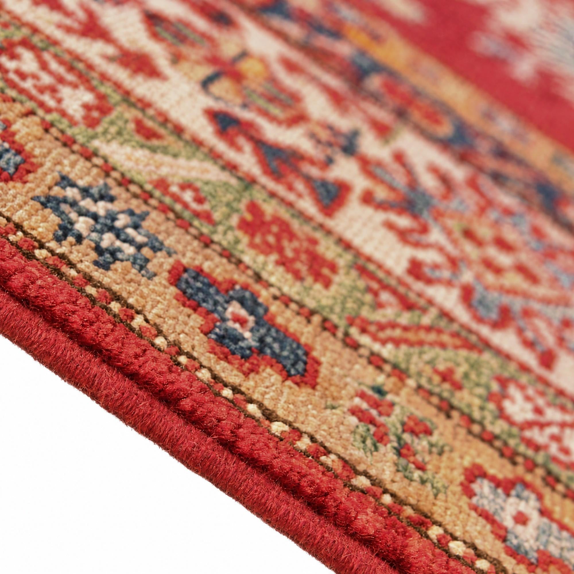 155cm x 205cm Hand Knotted Kazak Rug