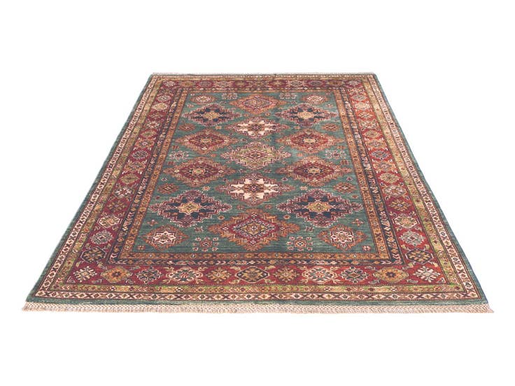 Detail image of 5' x 6' 11 Hand Knotted Kazak Rug