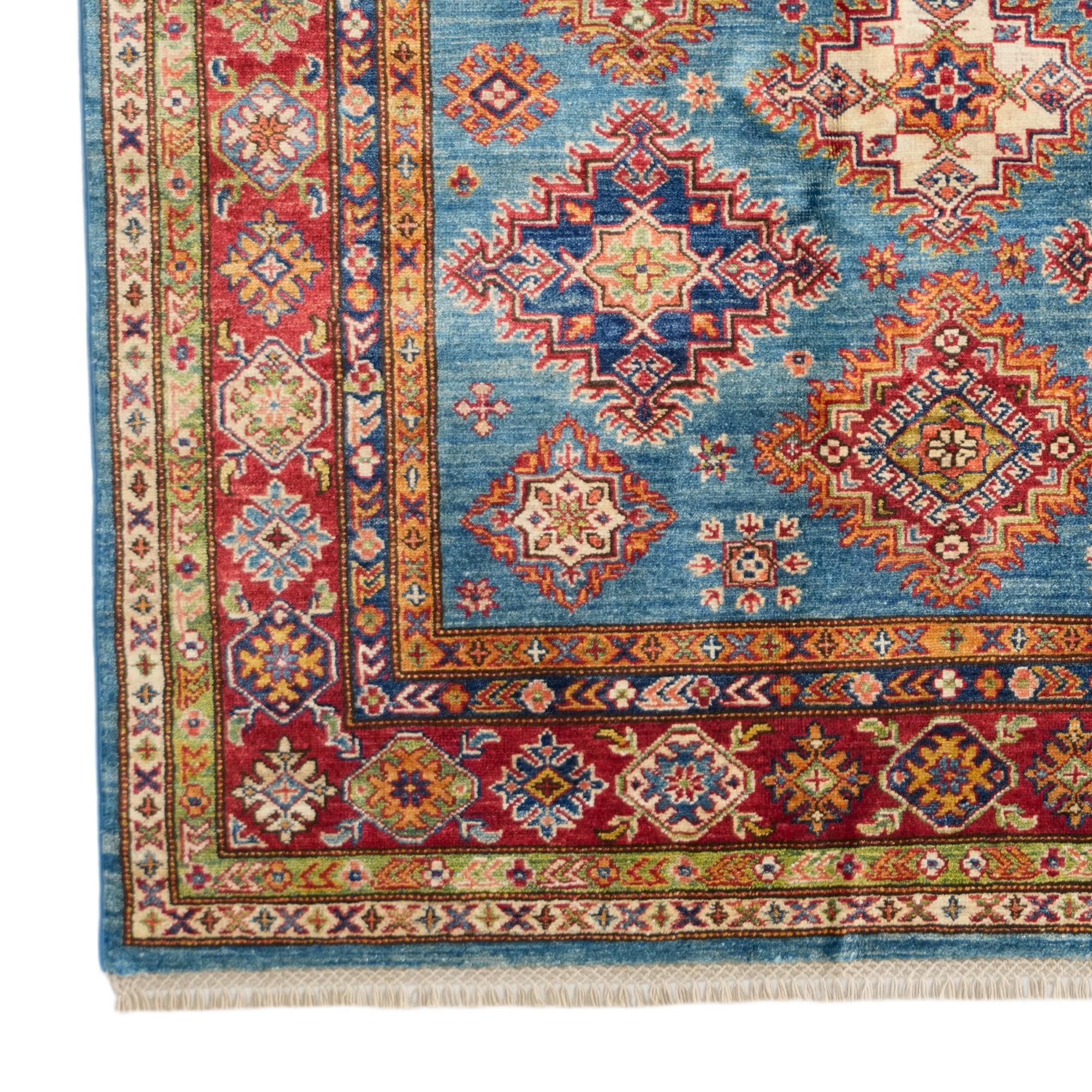 150cm x 210cm Hand Knotted Kazak Rug